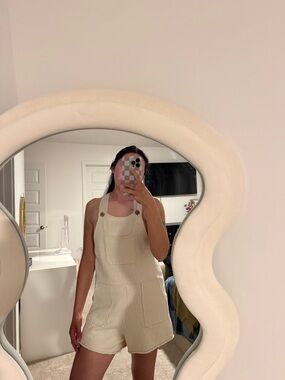 Bohme Knit Cream Overalls